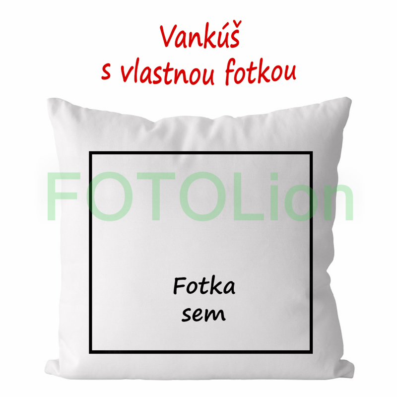 Vankus s 1 fotkou na prednej strane